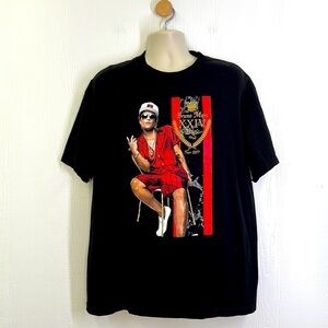 Alstyle Classic - Bruno Mars XXIV Magic Tour 2017 Graphic Short Sleeve Shirt XL